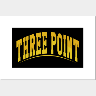 Three Point || Basketball Posters and Art